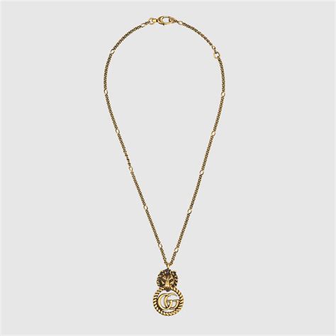 collier gucci lion|gucci interior design.